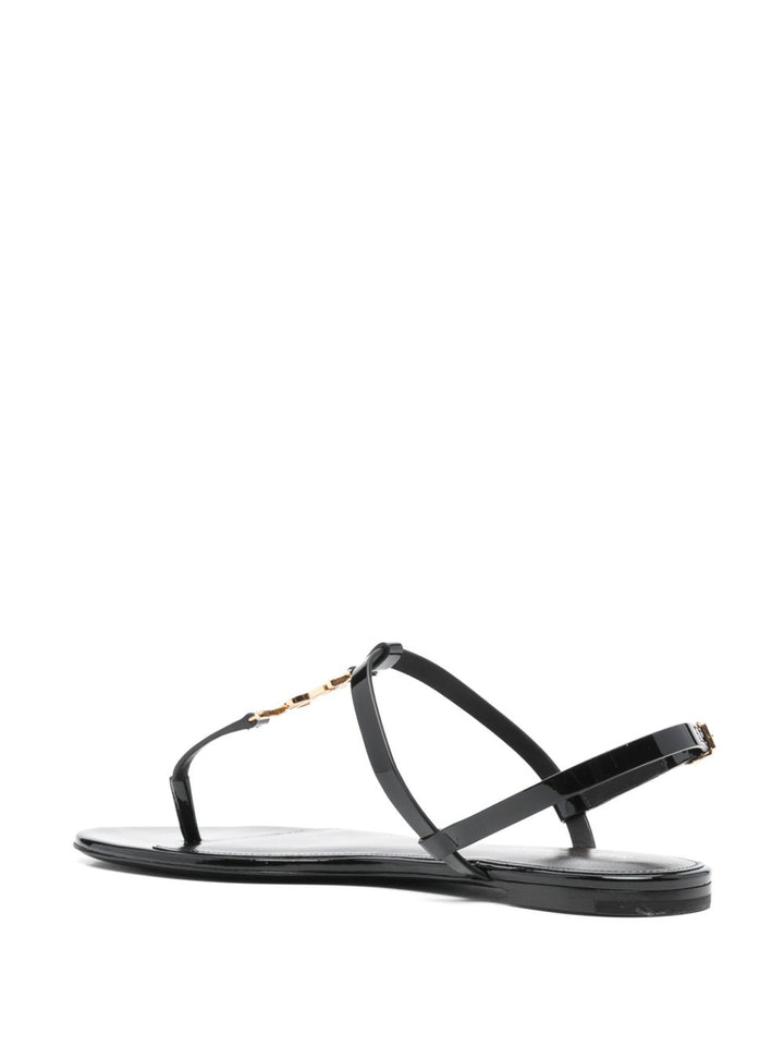 Saint Laurent
Sandalo in pelle nera,