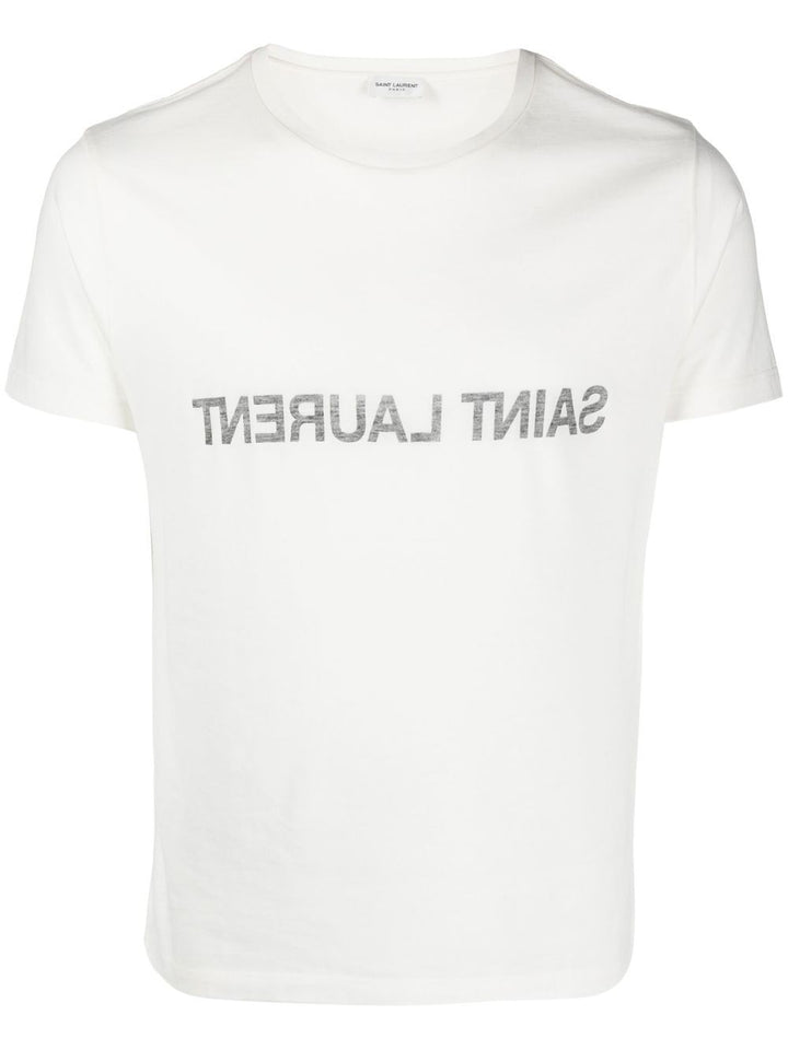 SAINT LAURENT
T-shirt in cotone