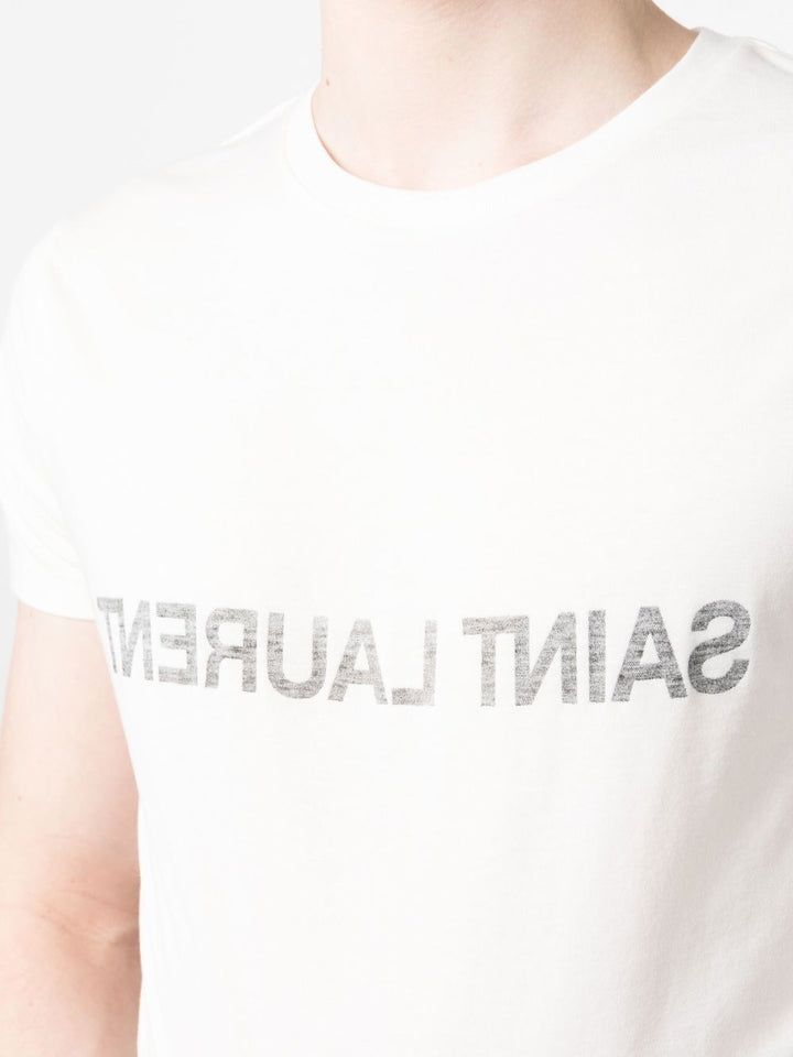 SAINT LAURENT
T-shirt in cotone