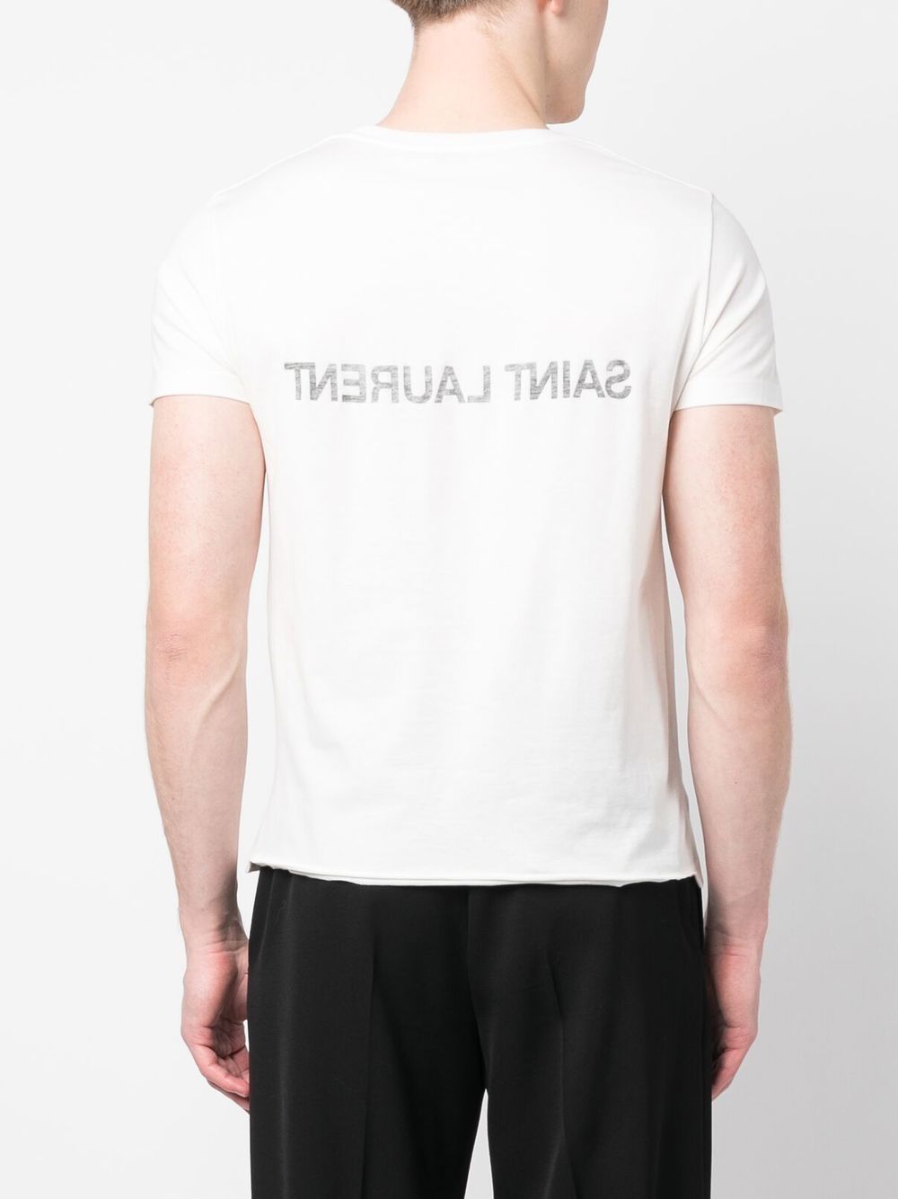 SAINT LAURENT
T-shirt in cotone