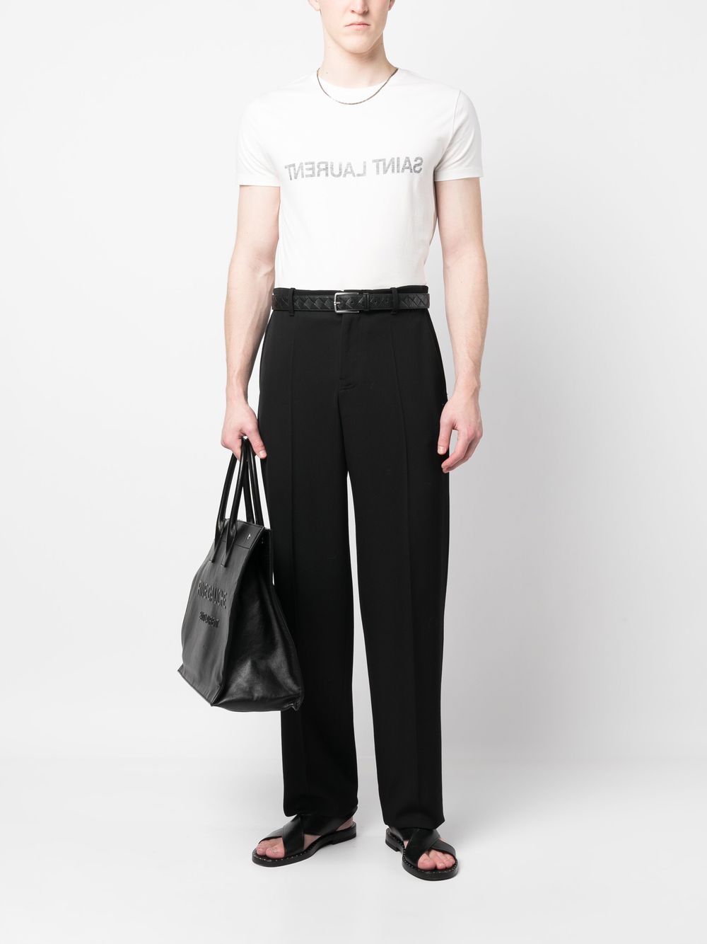 SAINT LAURENT
T-shirt in cotone