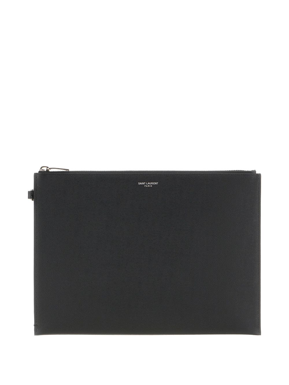 SAINT LAURENTPorta tablet con zip in pelle