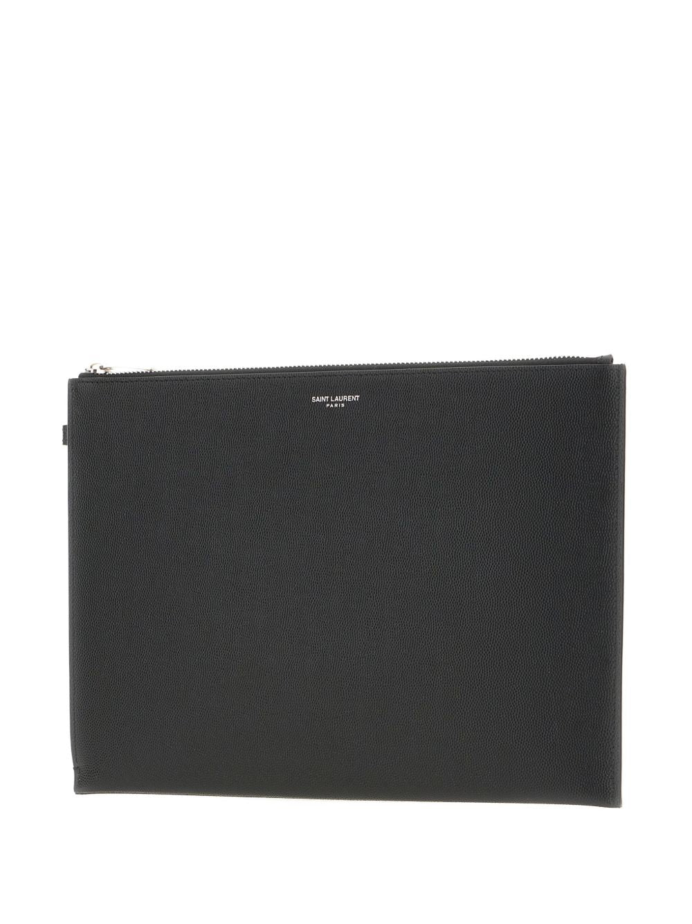 SAINT LAURENTPorta tablet con zip in pelle