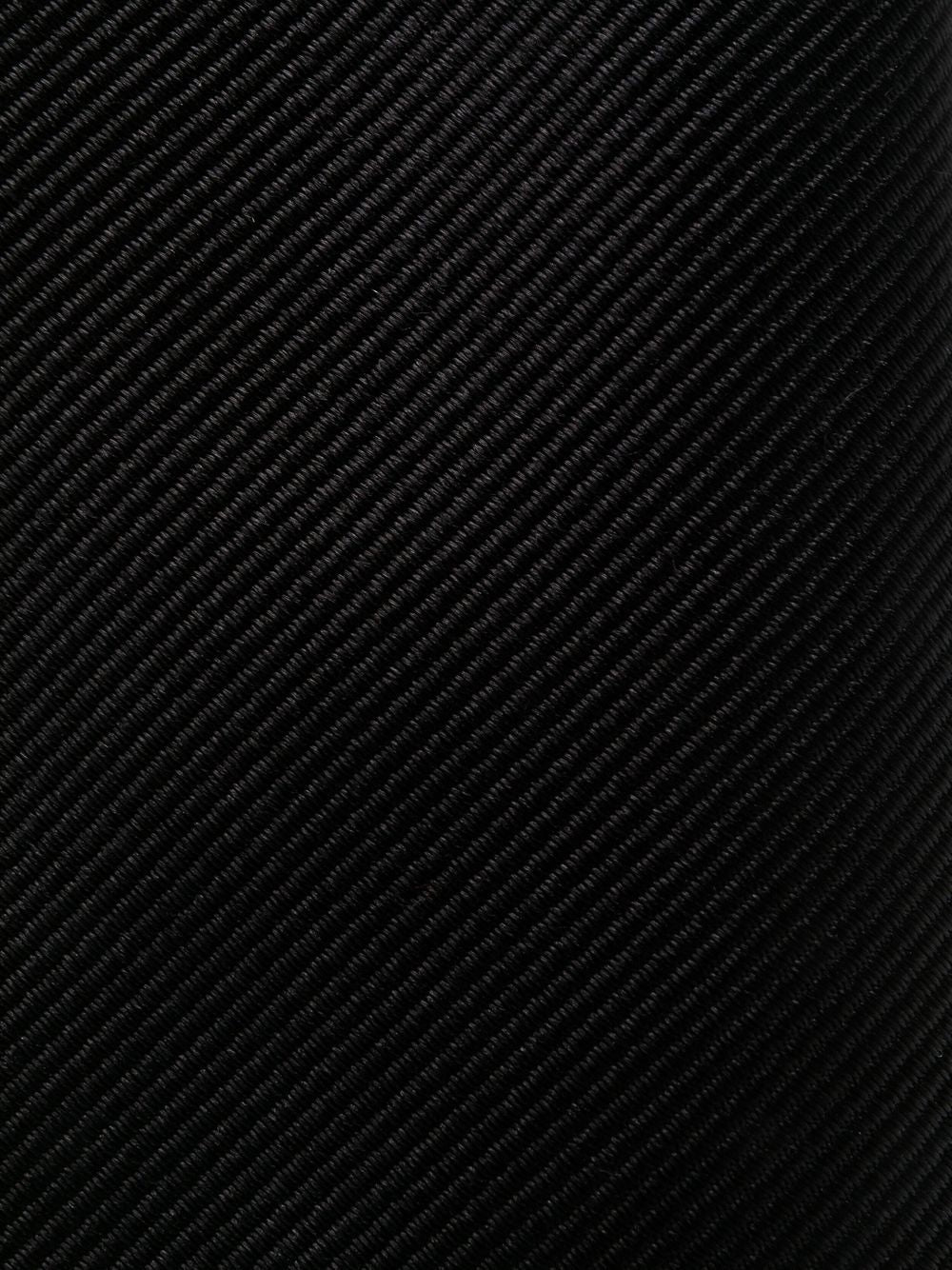 Cravatta in seta nera di SAINT LAURENT