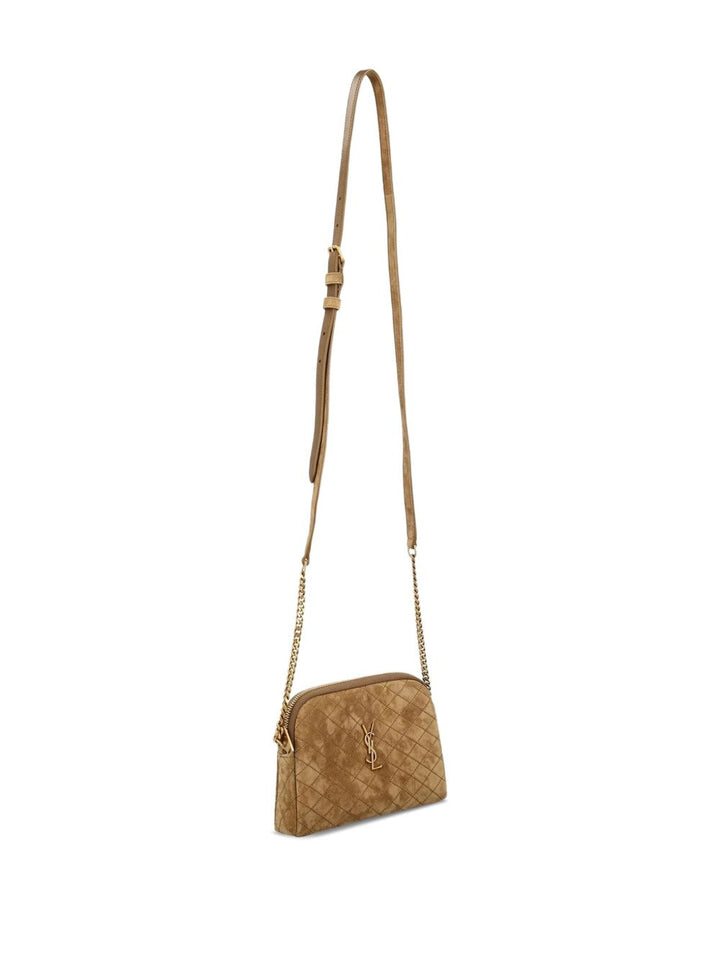 Saint Laurent

Pochette con zip GABY in suede.
