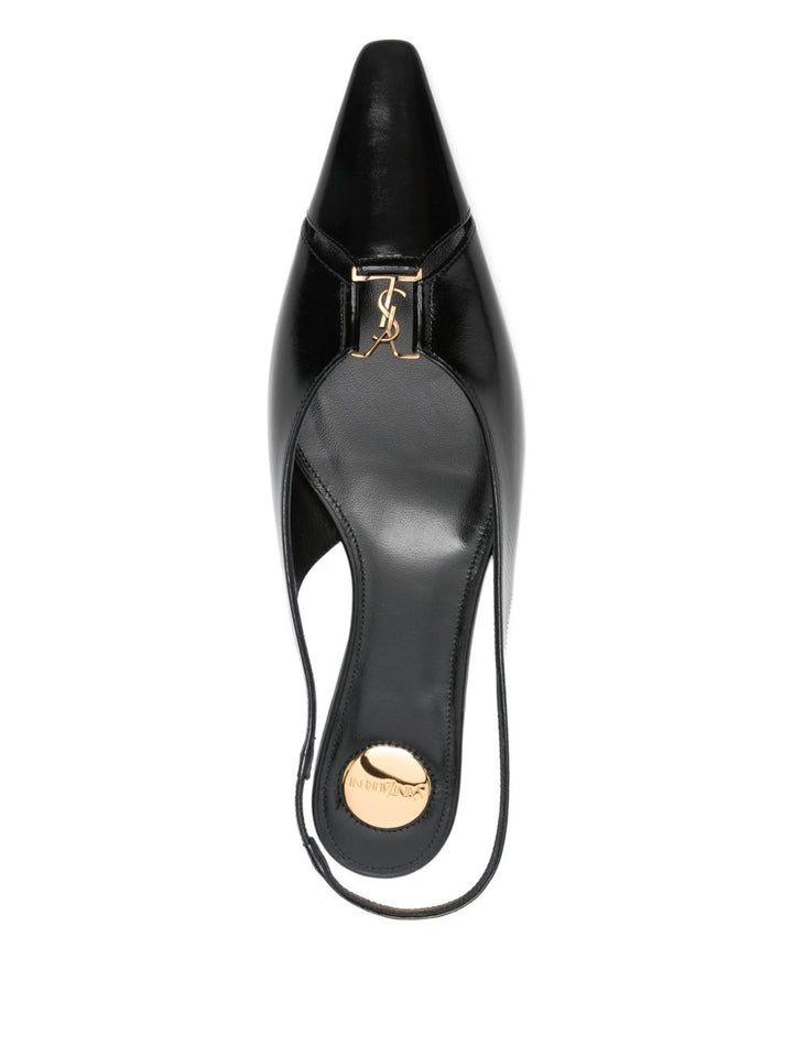 Saint Laurent
Ballerine aperte sul retro BABYLONE