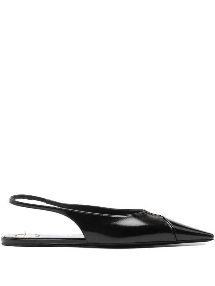 Saint Laurent
Ballerine aperte sul retro BABYLONE