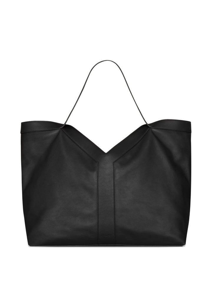 Saint Laurent Borsa TOTE Y grande IN PELLE