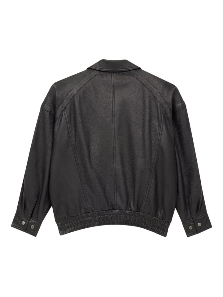 SAINT LAURENT
Bomber con collo Ulster