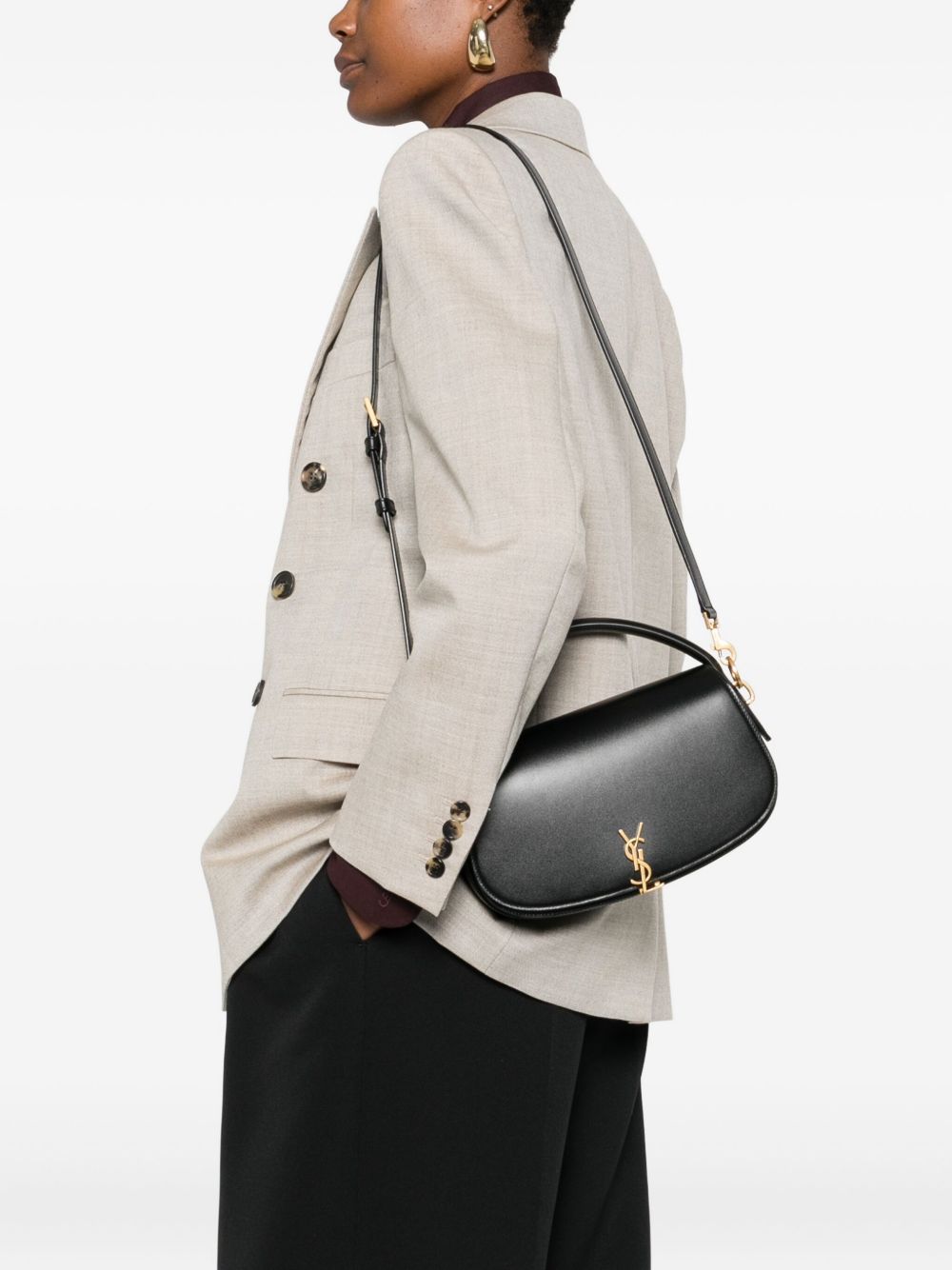 Saint Laurent
Borsa a spalla con applicazione