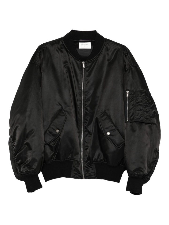Saint Laurent bomber nero