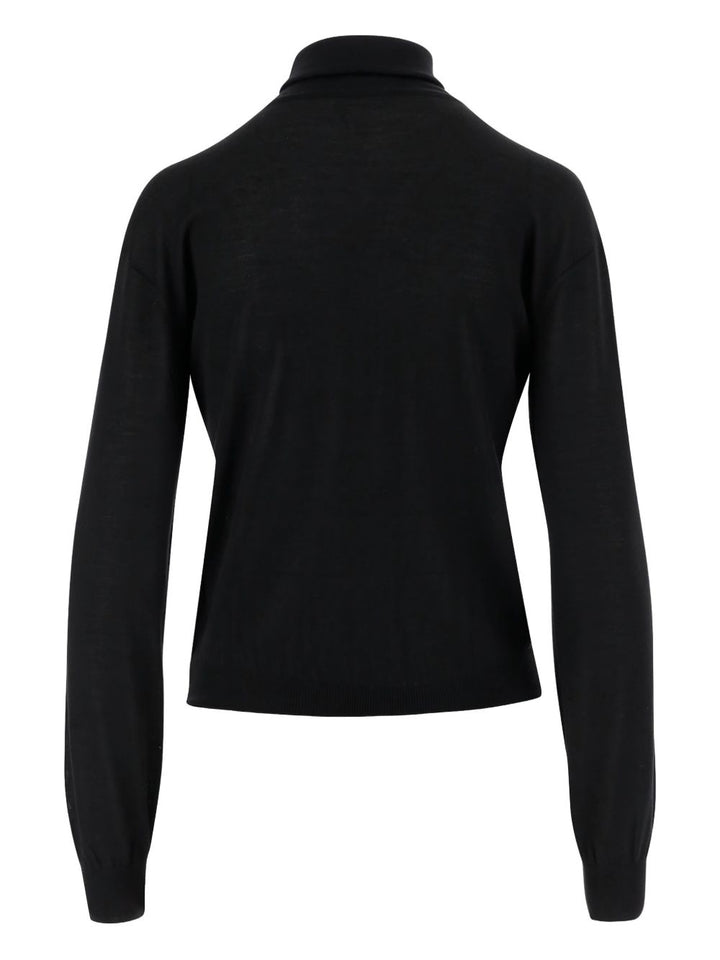 Saint Laurent Pullover dolcevita in cashmere