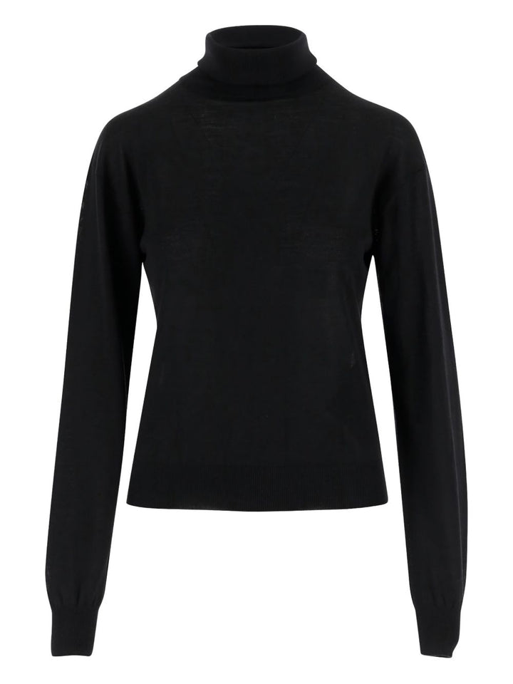 Saint Laurent Pullover dolcevita in cashmere