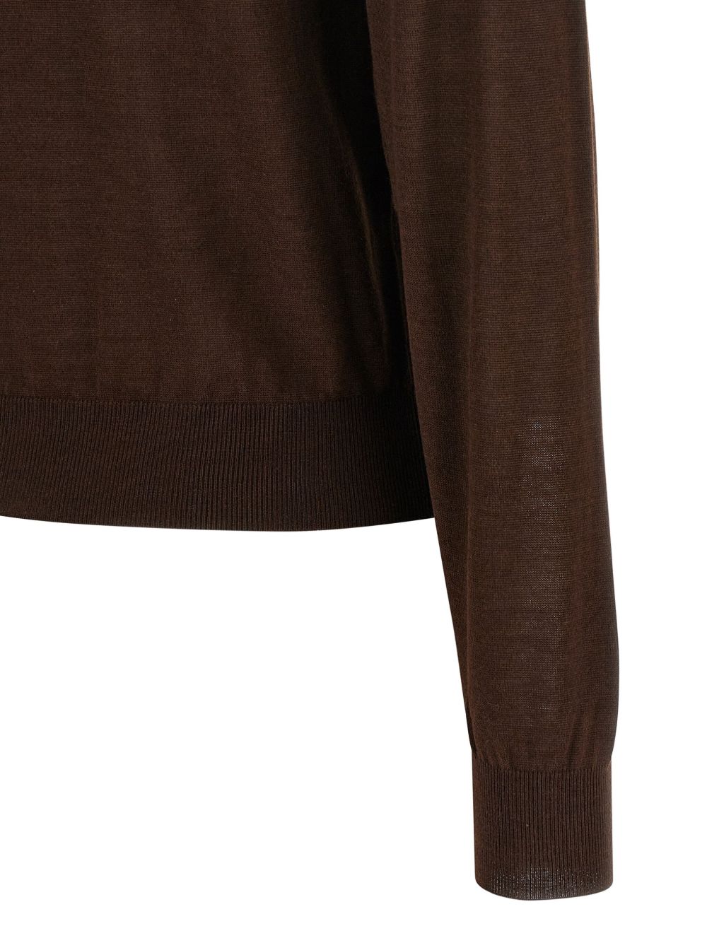 Saint Laurent Pullover dolcevita in cashmere e lana