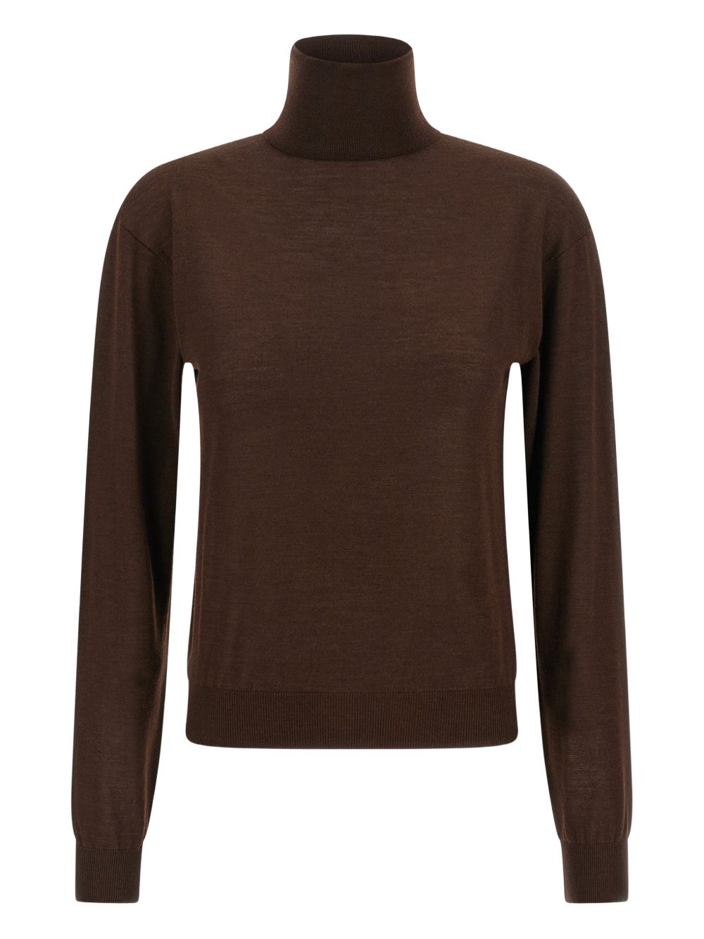 Saint Laurent Pullover dolcevita in cashmere e lana