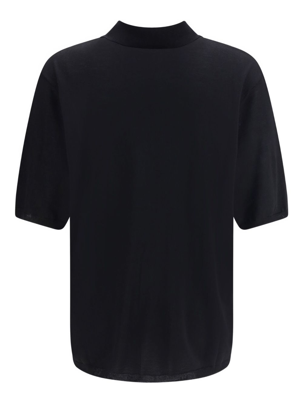 Polo a maniche lunghe in lana con ricamo CASSANDRE