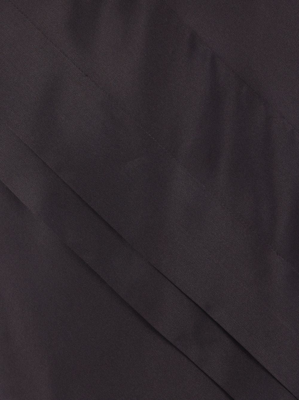 Saint Laurent Abito canotta a spirale in raso di seta