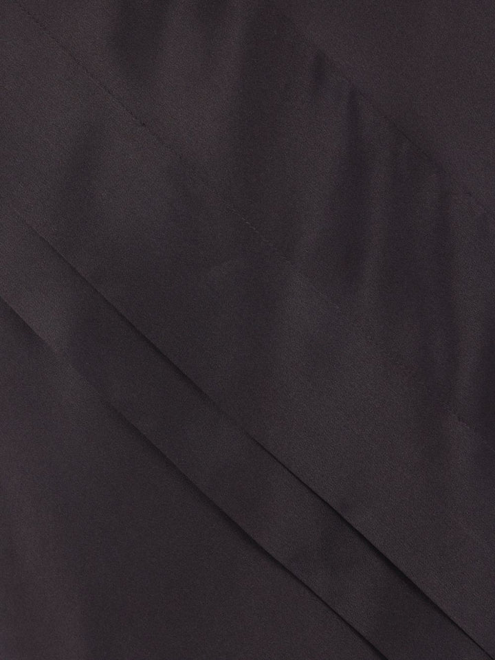 Saint Laurent Abito canotta a spirale in raso di seta