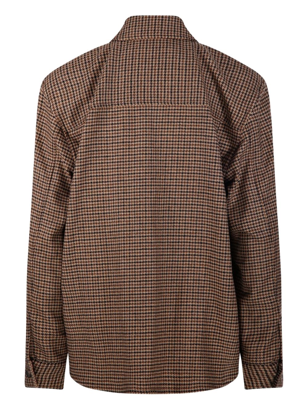 Overshirt in pied de poule
