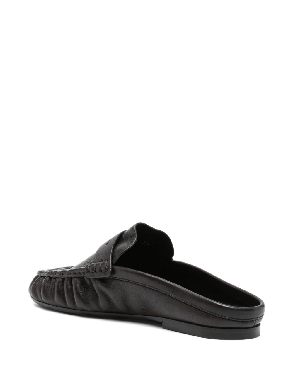 Saint Laurent Sabot con logo arricciato