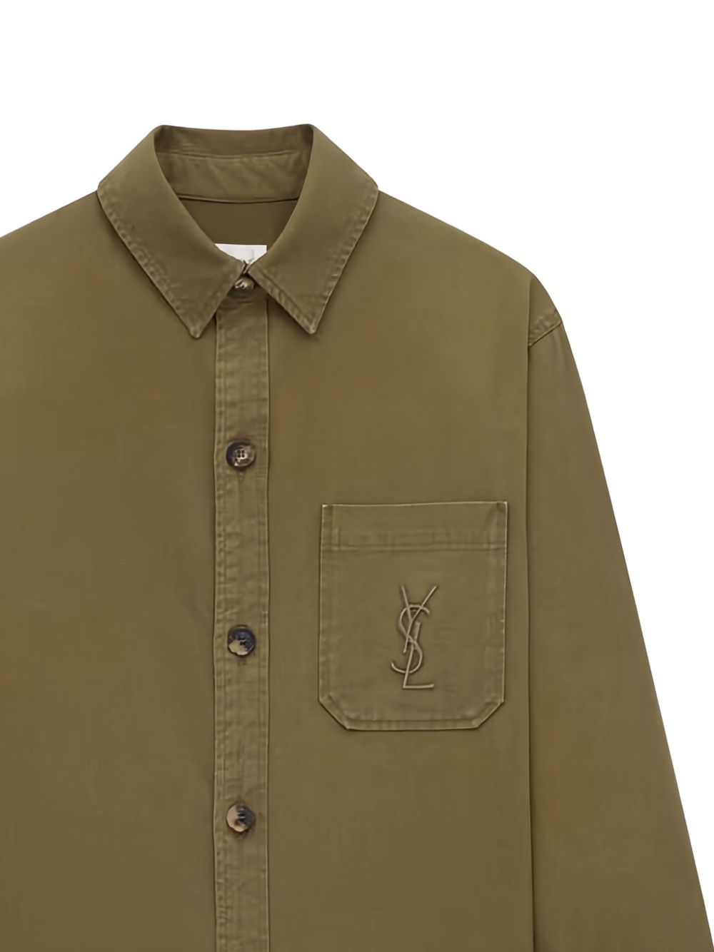 Saint Laurent Camicia oversize con bottoni