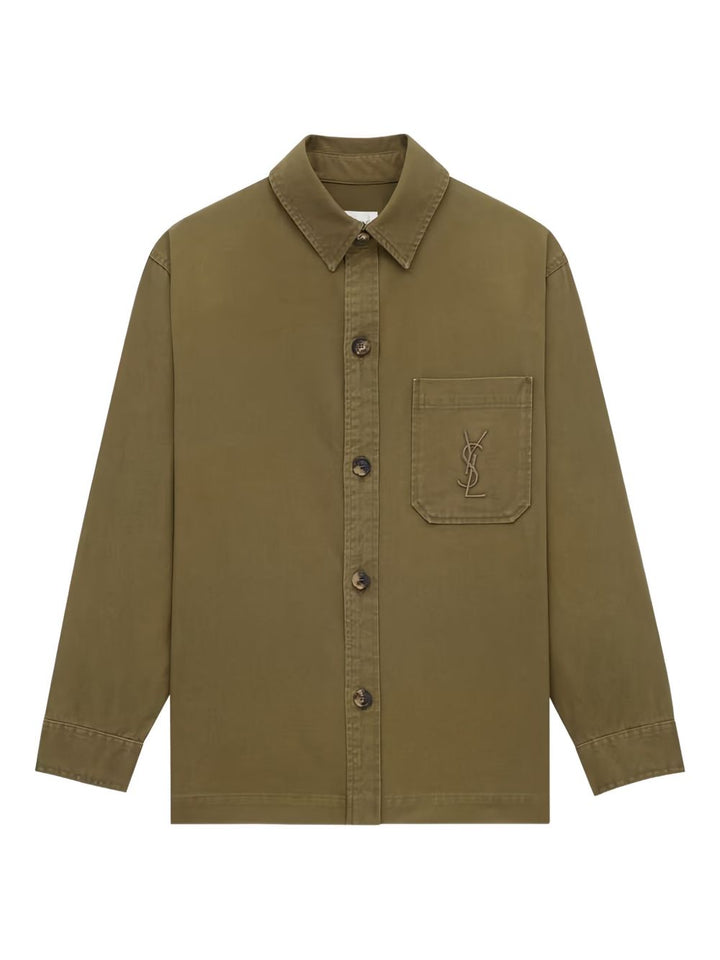 Saint Laurent Camicia oversize con bottoni