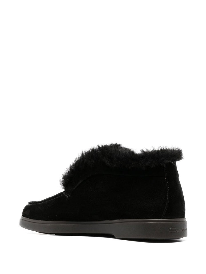 Santoni
Scarpe slip-on in pelle di vitello nera
