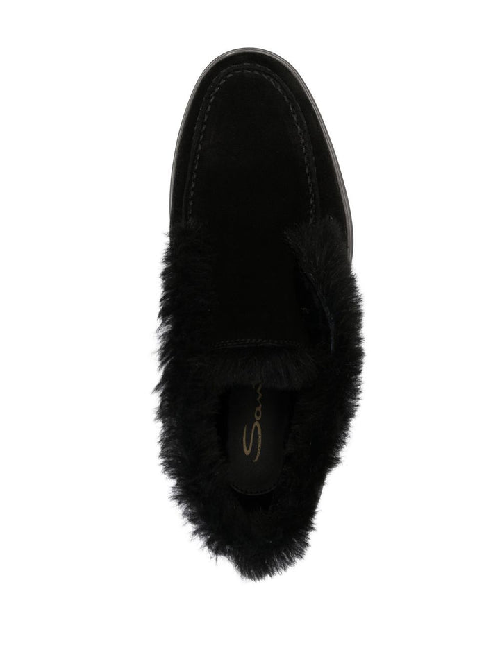 Santoni
Scarpe slip-on in pelle di vitello nera