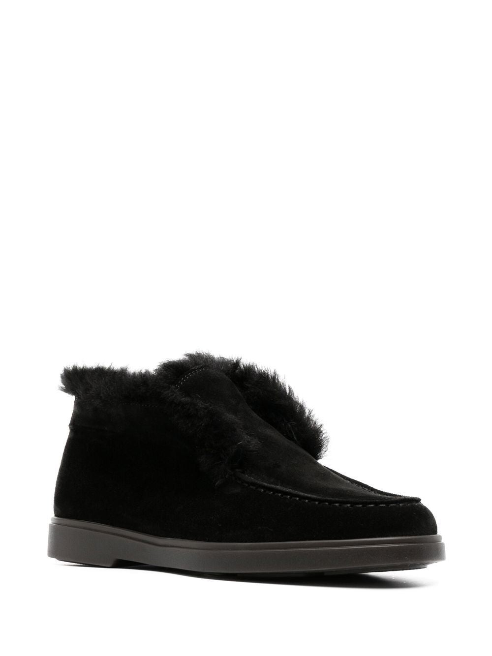 Santoni
Scarpe slip-on in pelle di vitello nera