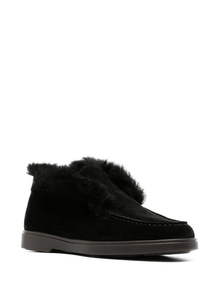 Santoni
Scarpe slip-on in pelle di vitello nera