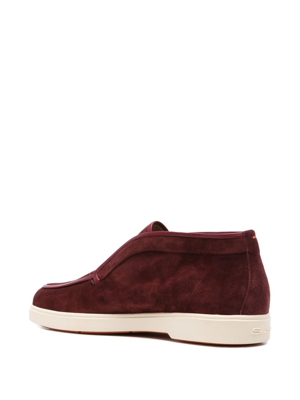 Santoni
Stivaletto desert da uomo in suede rosso