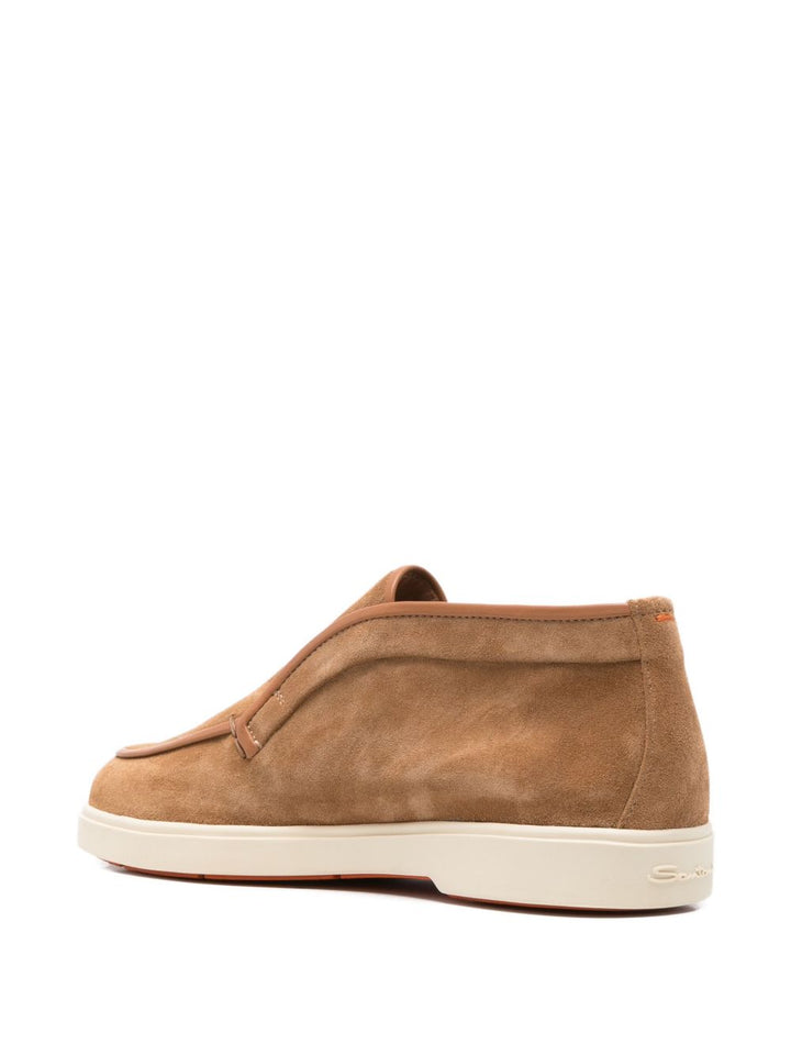 Santoni
Stivaletto desert da uomo in suede beige