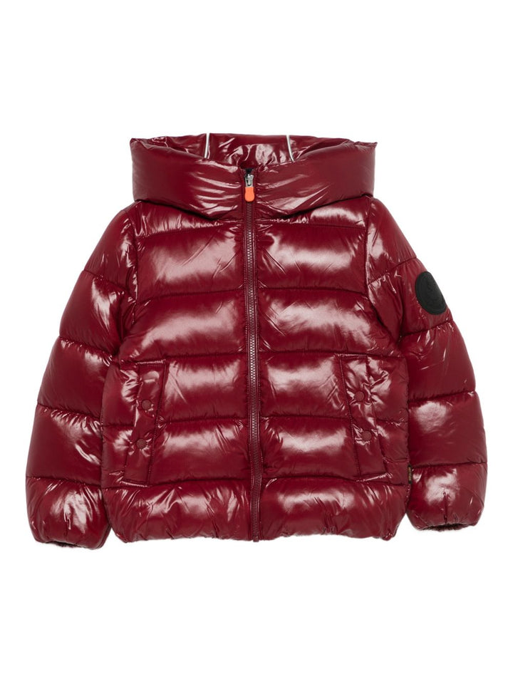 Save The Duck Kids
Giacca imbottita bordeaux con cappuccio