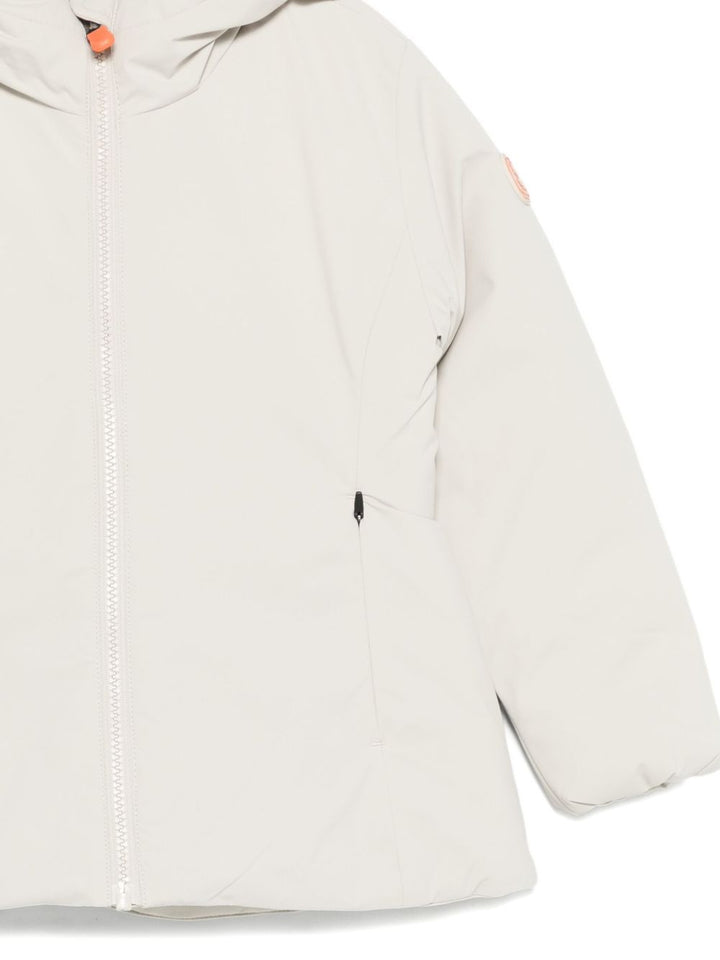 Save The Duck Kids Giacca imbottita bianco con cappuccio