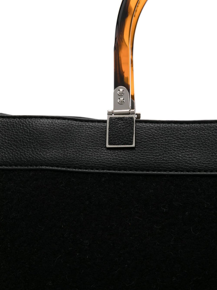 Secret Pom Pom borsa con frange