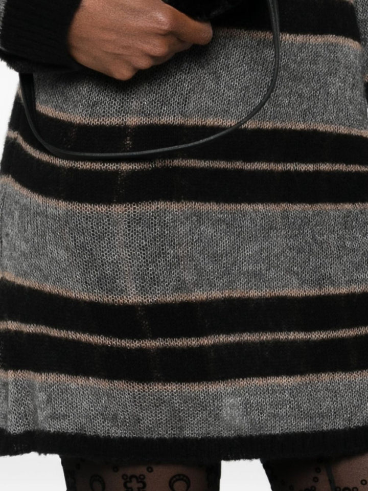 Borsa a tracolla con logo applicato