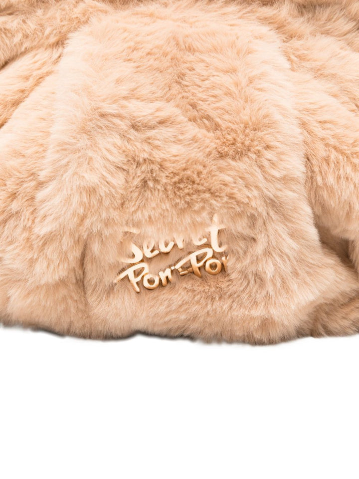 Secret Pon Pon
Borsa a tracolla con logo applicato