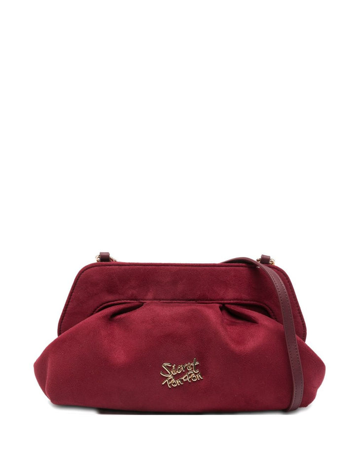 Secret Pon Pon
Borsa a tracolla con logo applicato