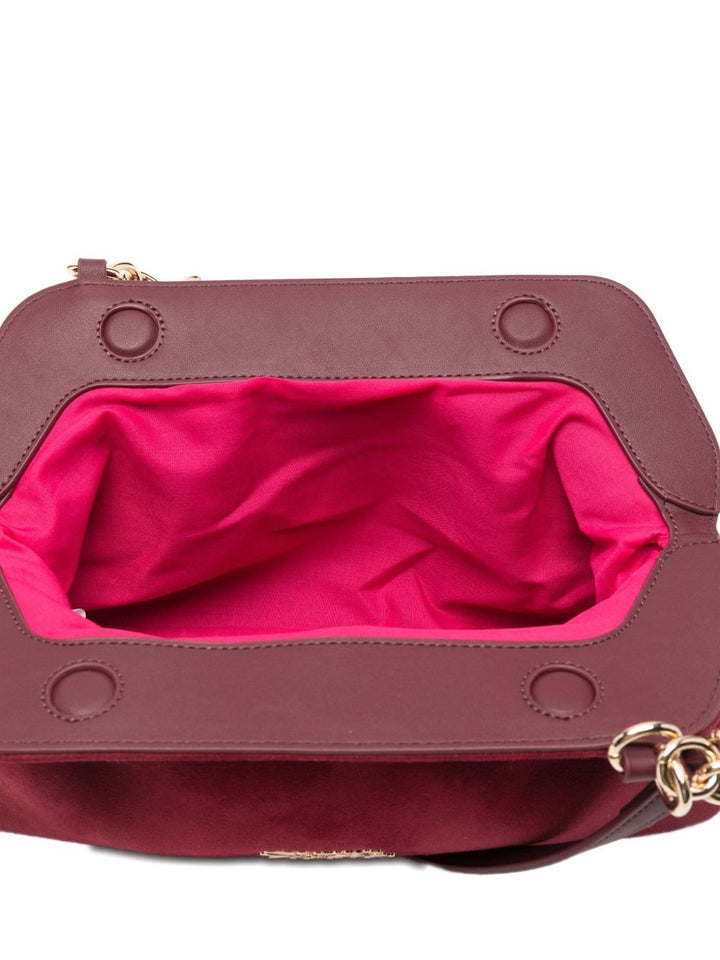 Secret Pon Pon
Borsa a tracolla con logo applicato