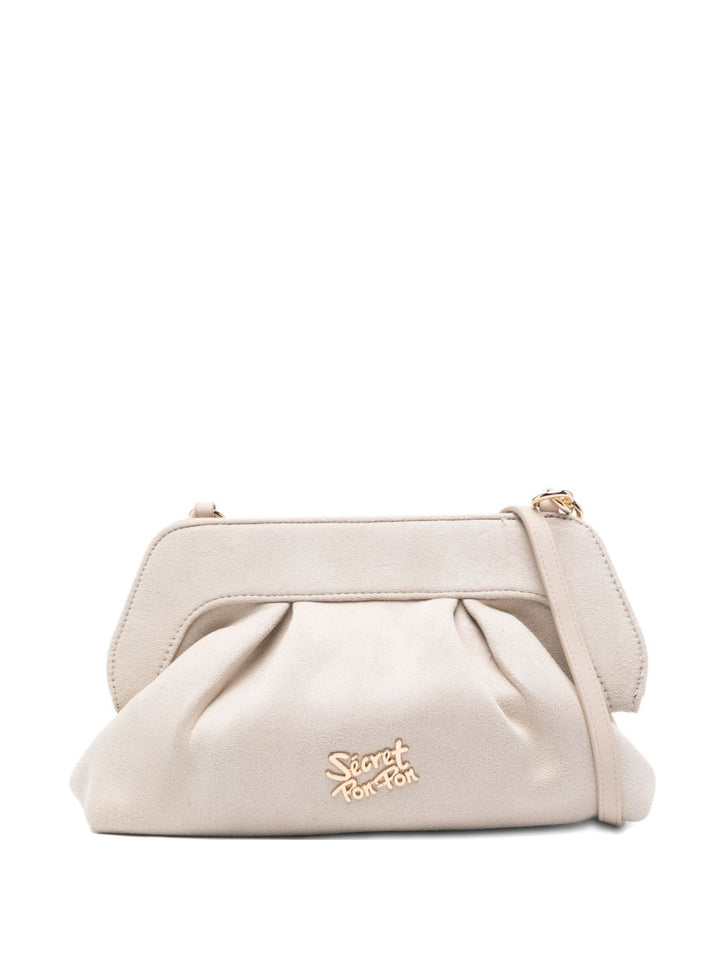Secret Pon Pon
Borsa a tracolla con logo applicato