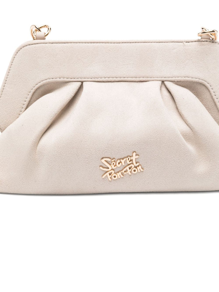 Secret Pon Pon Borsa a tracolla con logo applicato