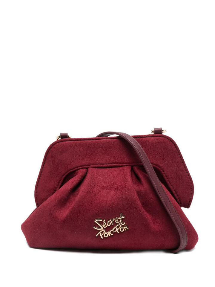 Secret Pon Pon
Borsa a tracolla con logo applicato