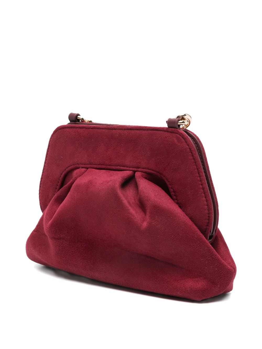 Borsa a tracolla con logo applicato