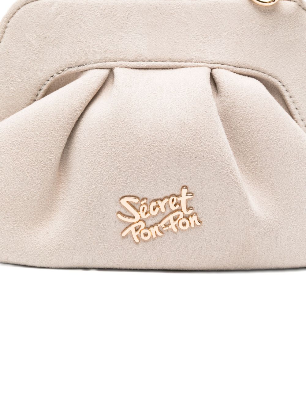 Borsa a tracolla con logo applicato