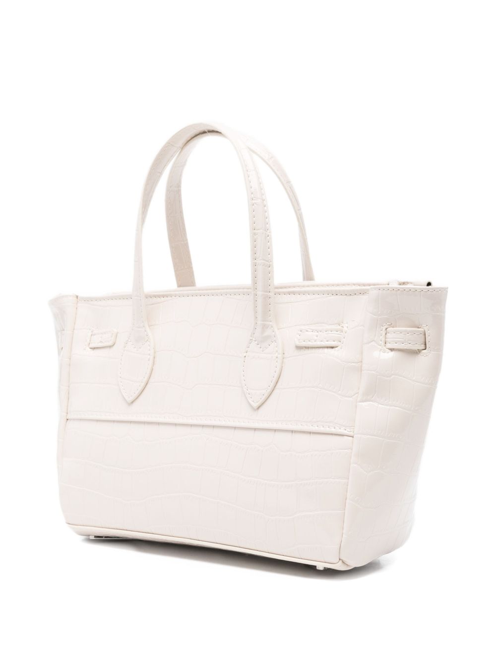 Secret Pom Pom
Borsa a tracolla in pelle bianca