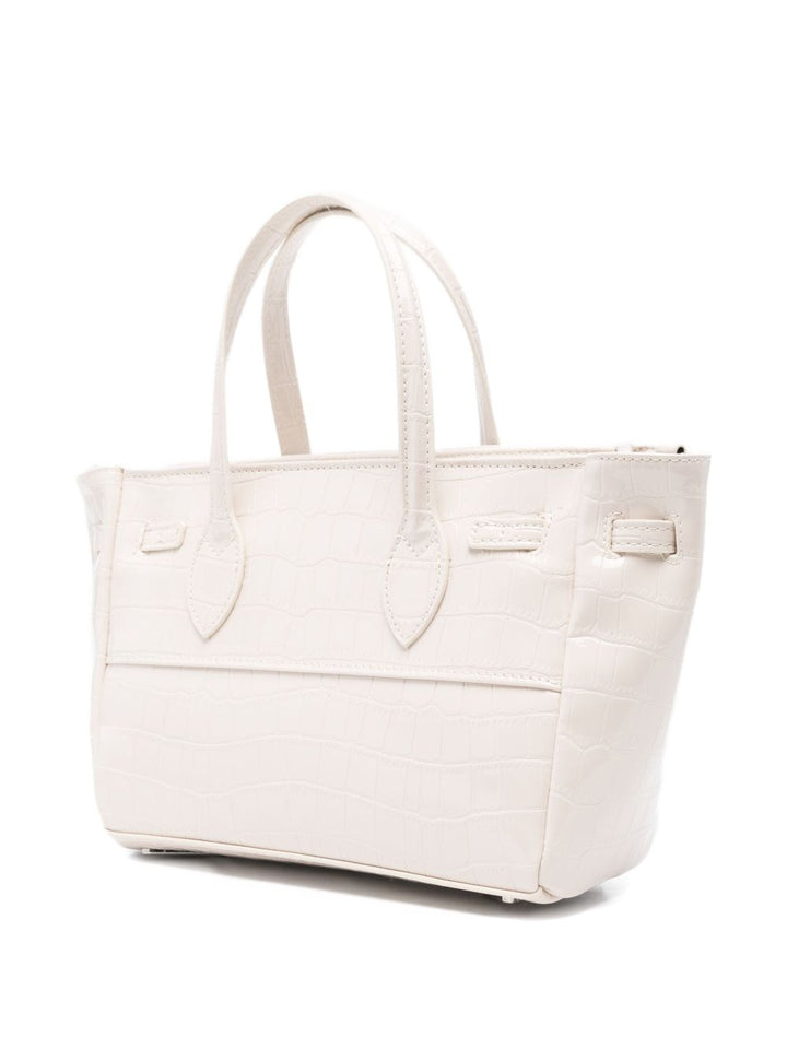 Secret Pom Pom
Borsa a tracolla in pelle bianca