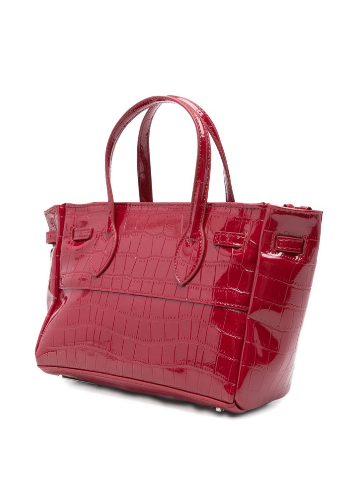 Secret Pon Pon
Borsa a tracolla 
con stampa coccodrillo