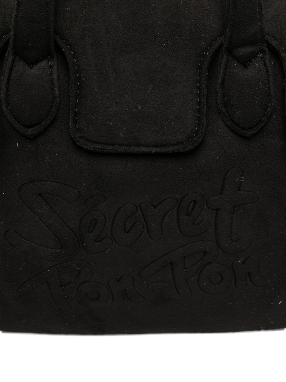 Secret Pom Pom
Borsa tote con logo in rilievo