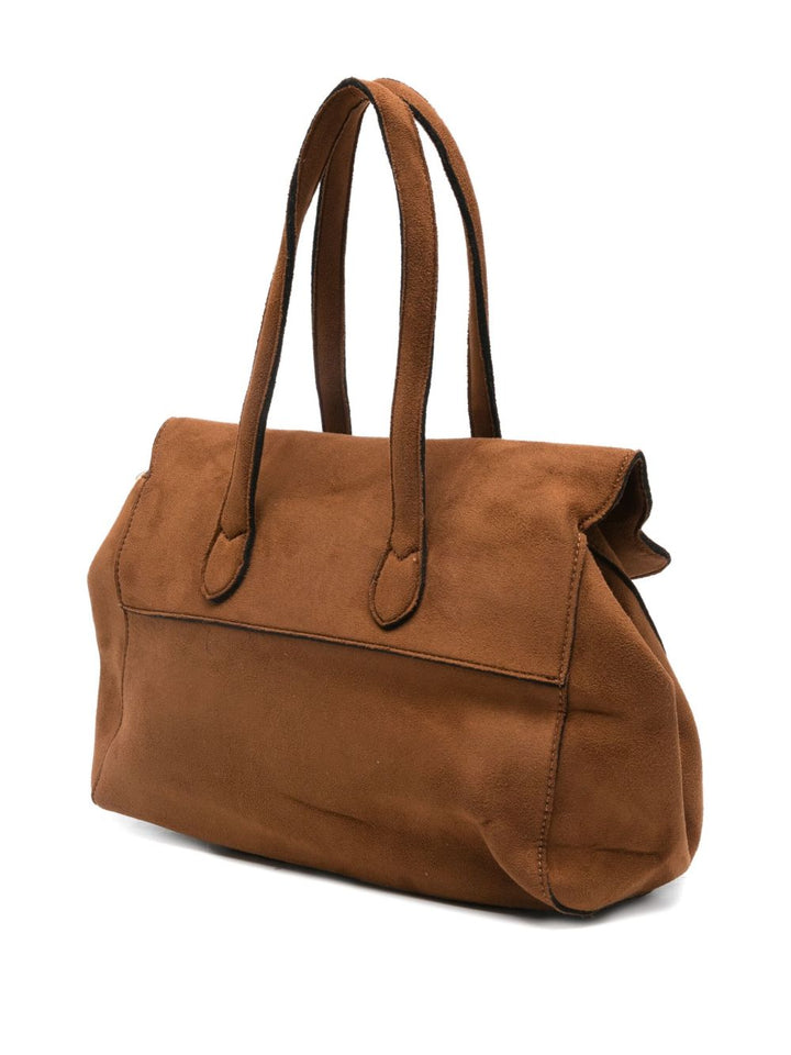 Secret Pom Pom
Borsa tote con logo in rilievo