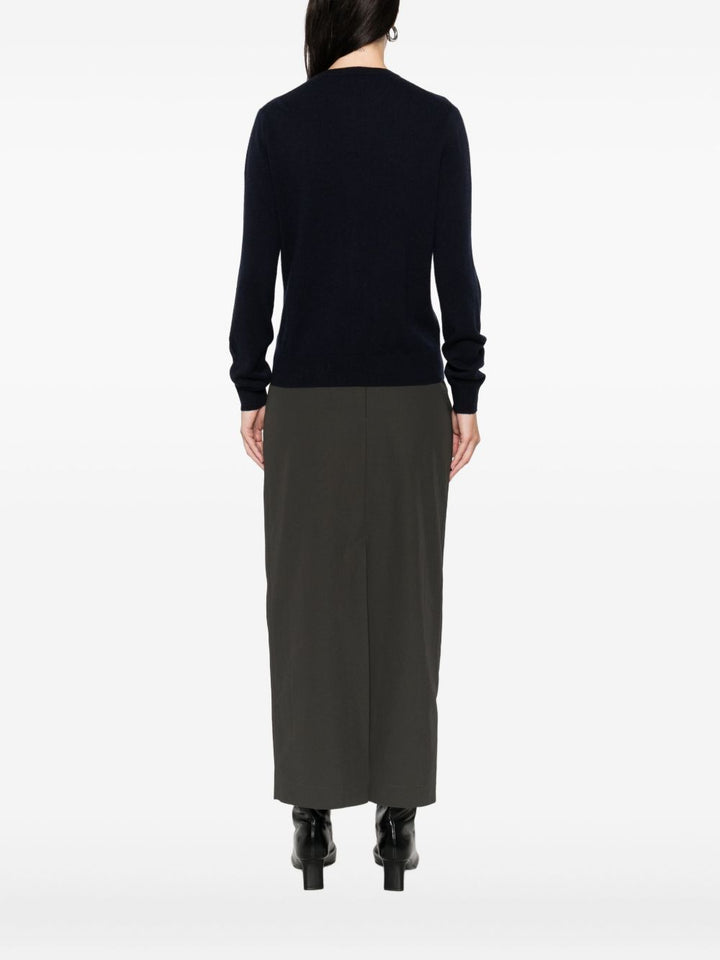 Soft Goat Cardigan girocollo